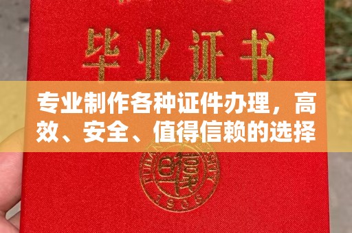 铜川专业制作各种证件办理，高效、安全、值得信赖的选择