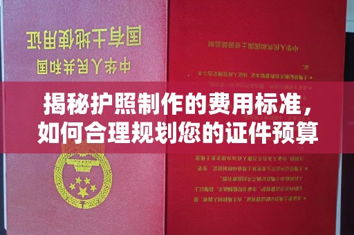 铜川揭秘护照制作的费用标准，如何合理规划您的证件预算？