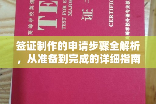 铜川签证制作的申请步骤全解析，从准备到完成的详细指南