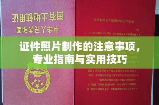 铜川证件照片制作的注意事项，专业指南与实用技巧