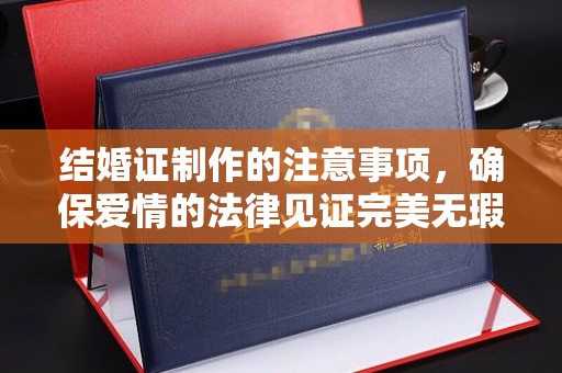 铜川结婚证制作的注意事项，确保爱情的法律见证完美无瑕