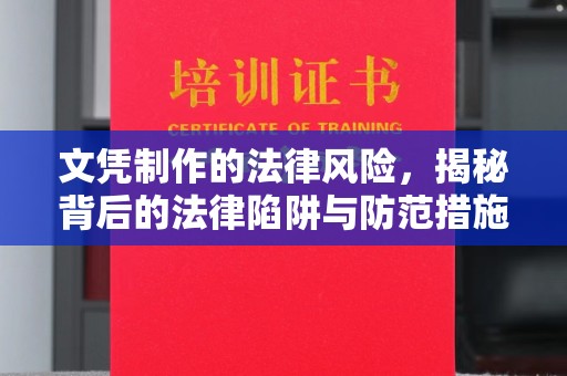 铜川文凭制作的法律风险，揭秘背后的法律陷阱与防范措施